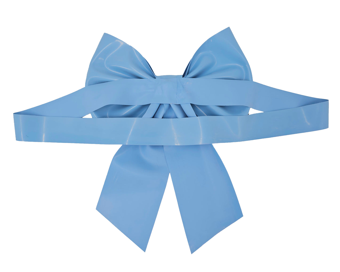 Latex big bow belt - Lottielatex