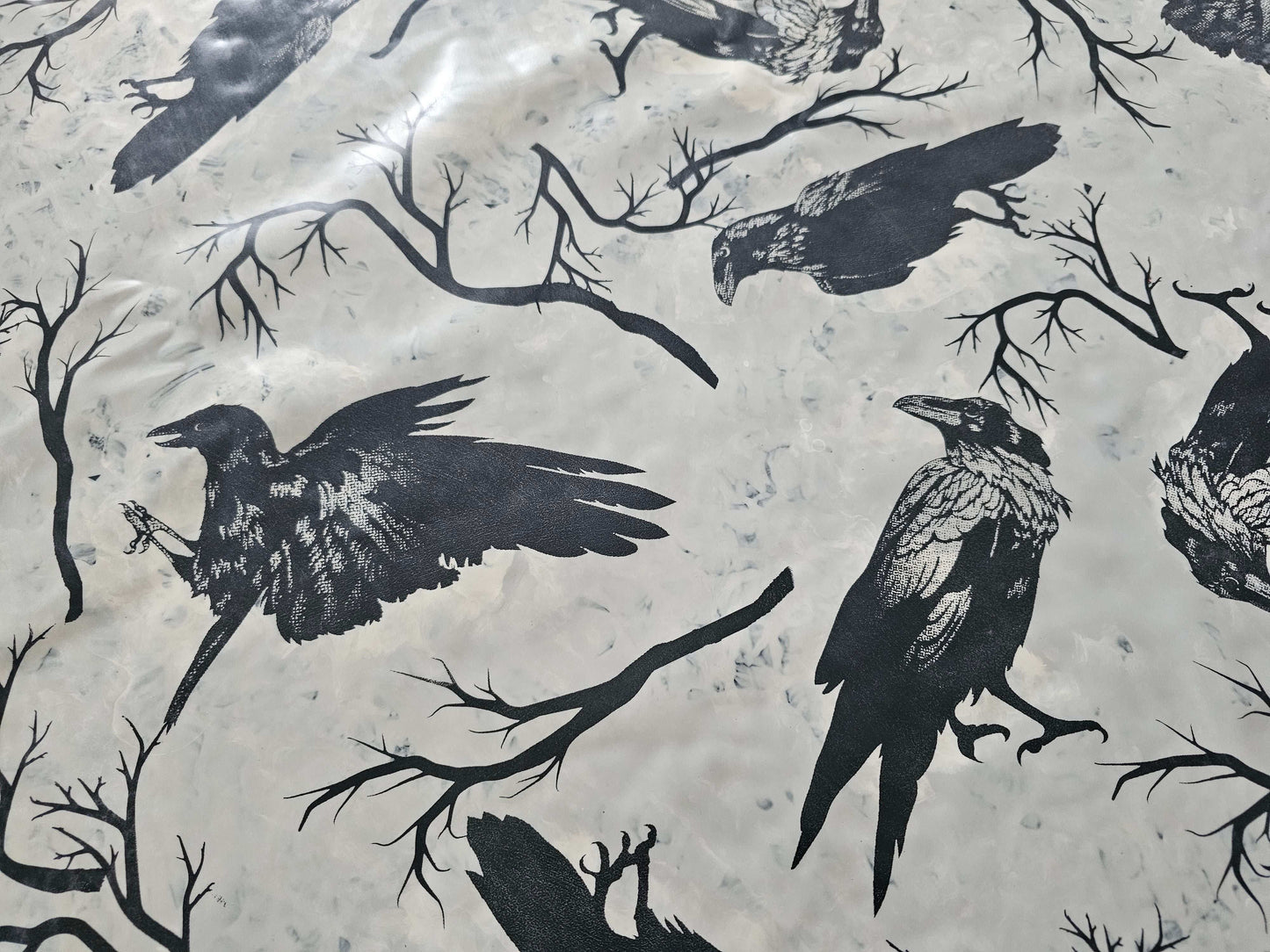 LIMITED EDITION! Crow latex replacement for skater skirt/dress or bodycon dress