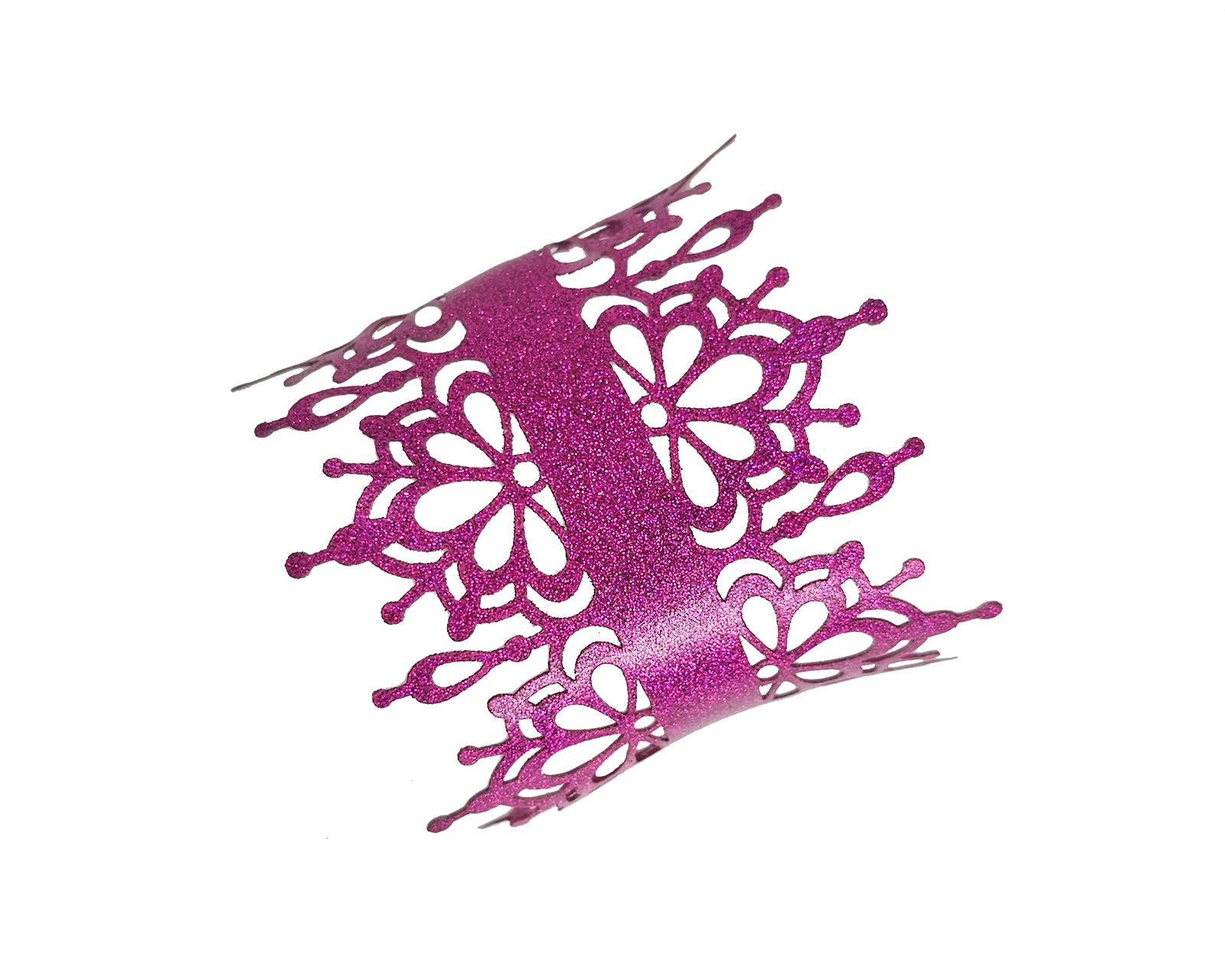 Glitter latex lace bracelet - Lottielatex