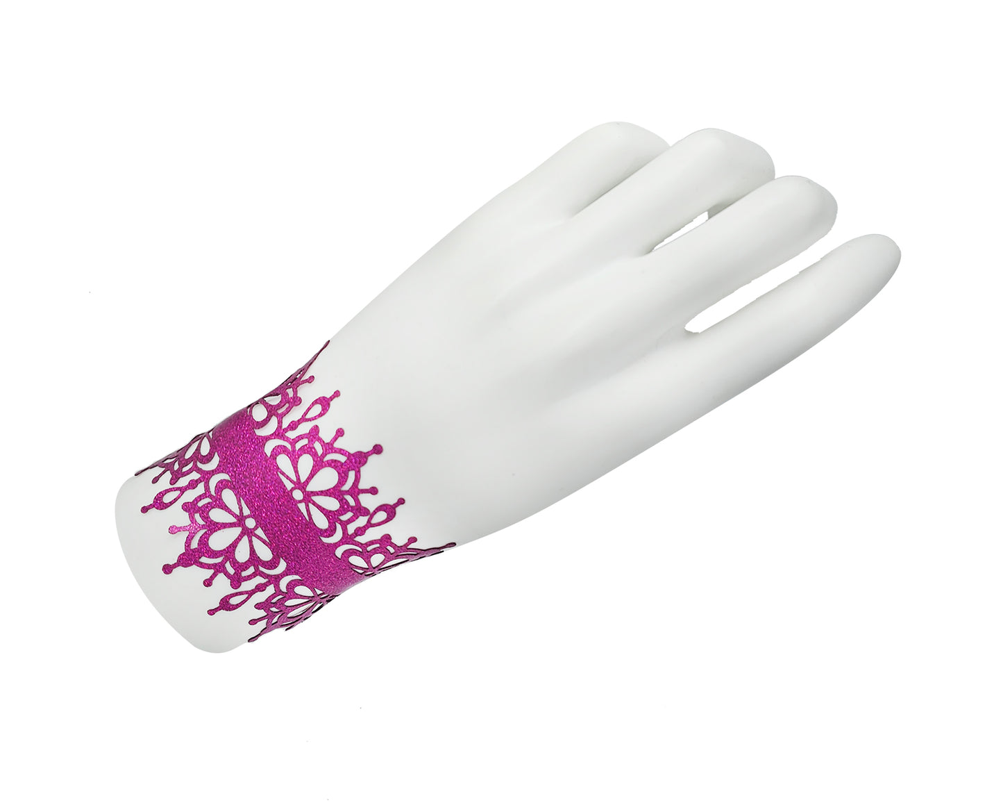 Glitter latex lace bracelet - Lottielatex