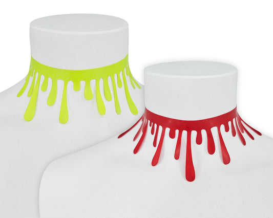 Latex drip choker