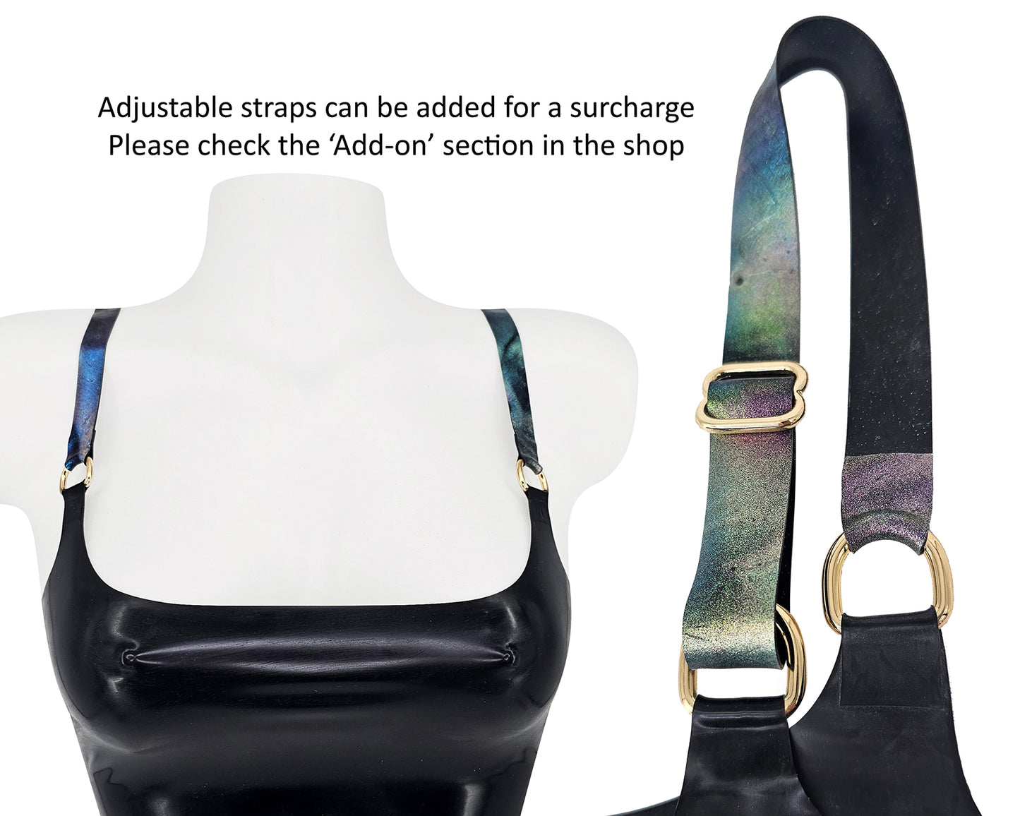 Latex adjustable strap - Lottielatex