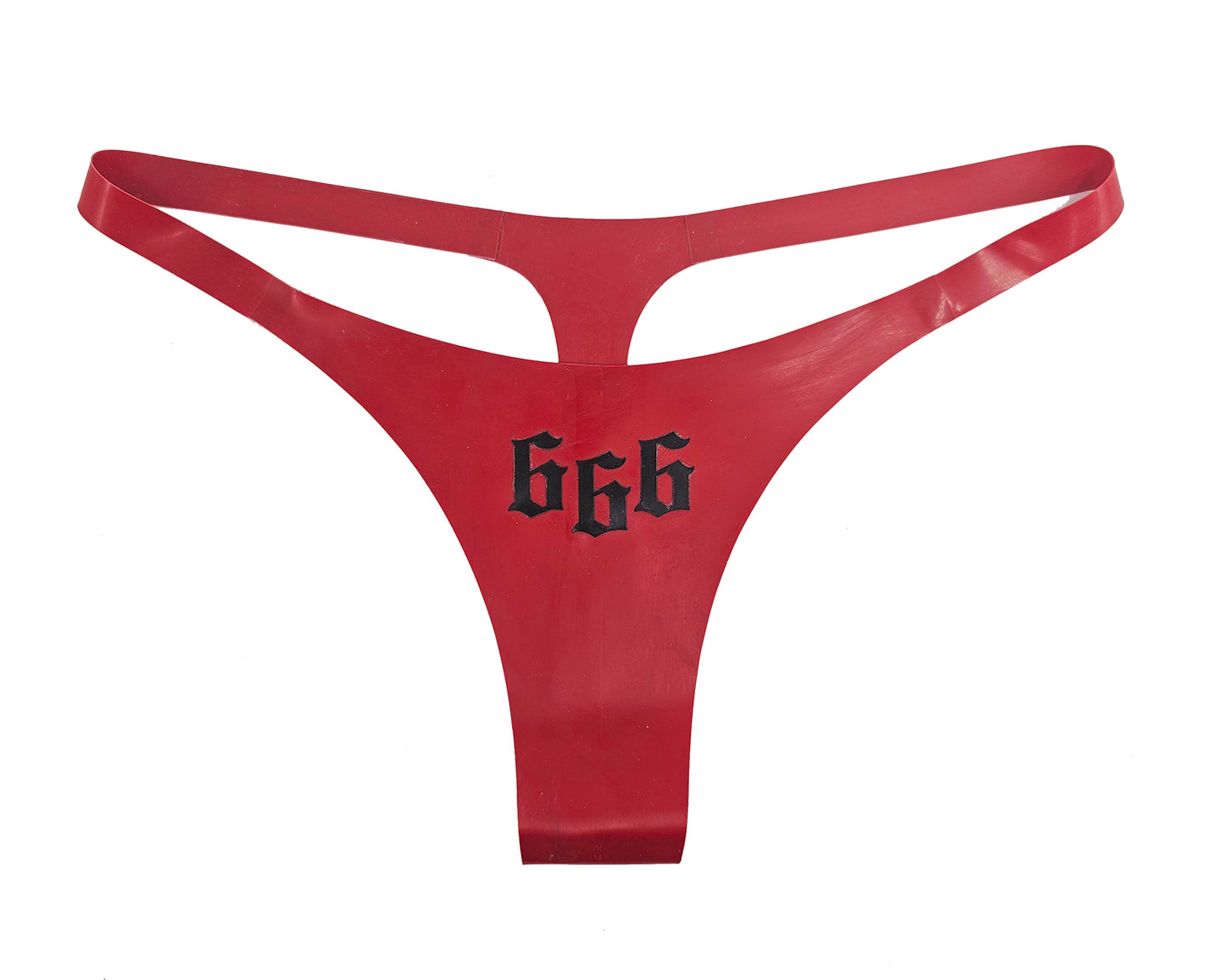 READY TO SHIP SIZE S Latex 666 thong - Lottielatex
