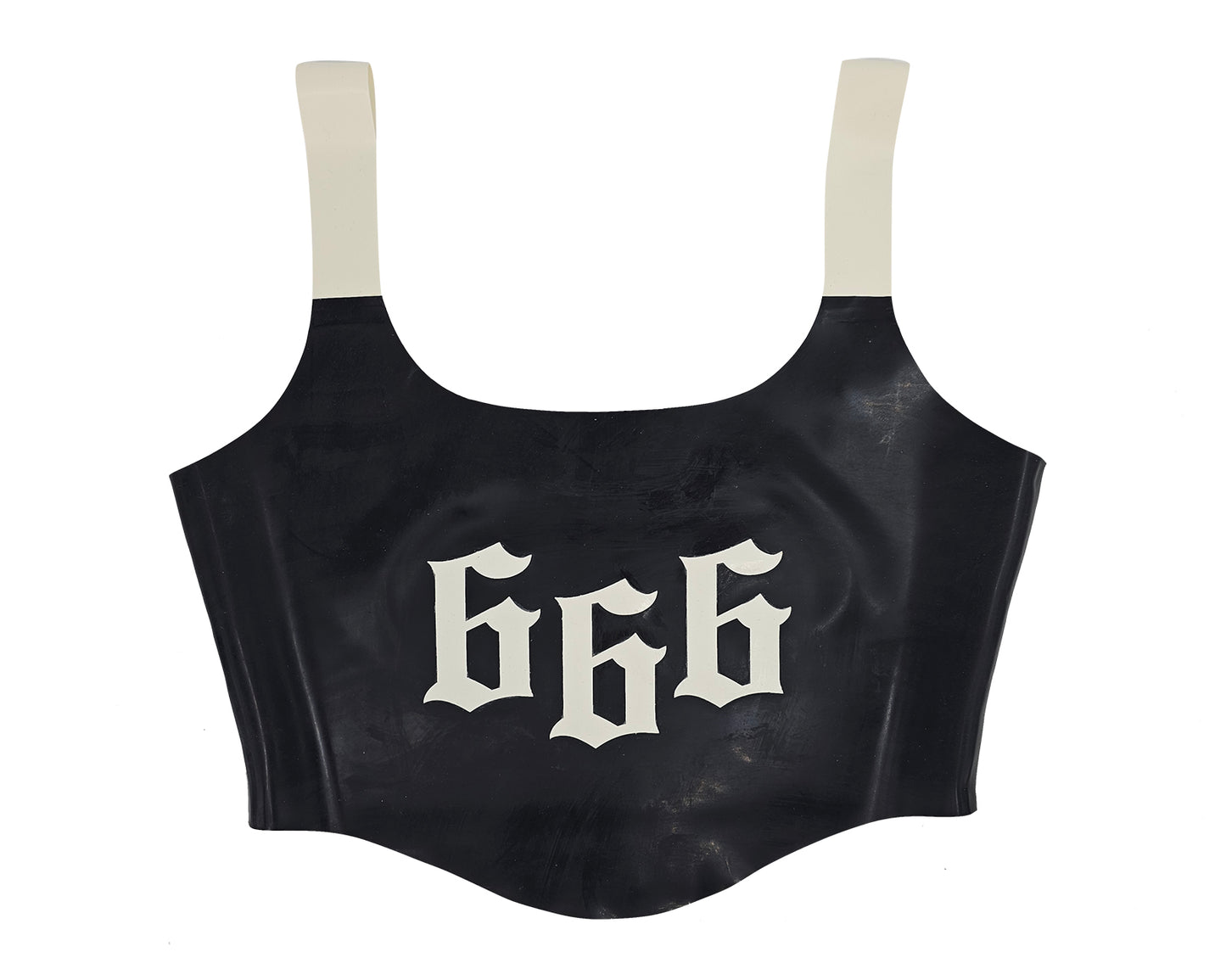 SAMPLE SALE SIZE S Latex 666 top - Lottielatex