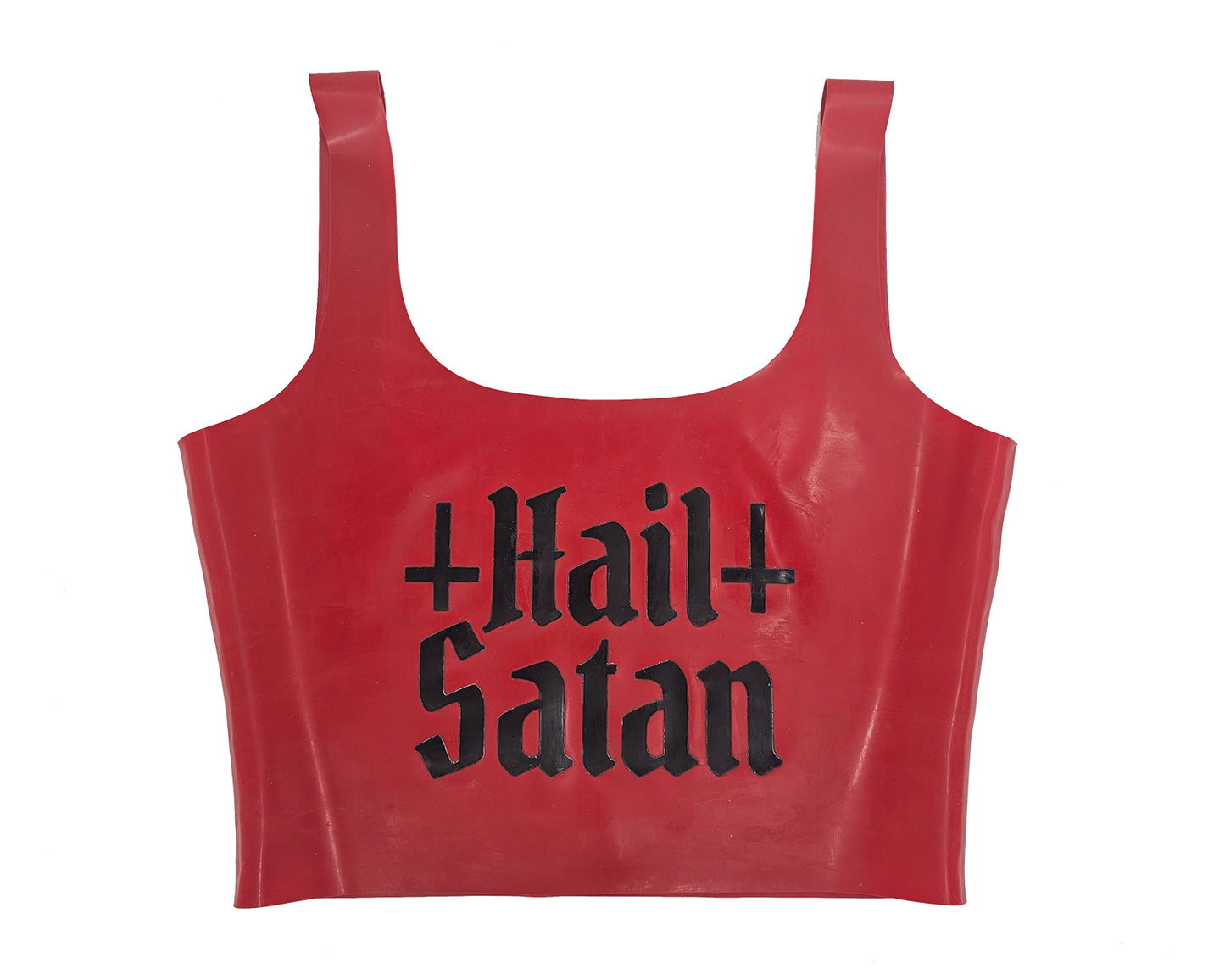 Latex Hail Satan top - Lottielatex