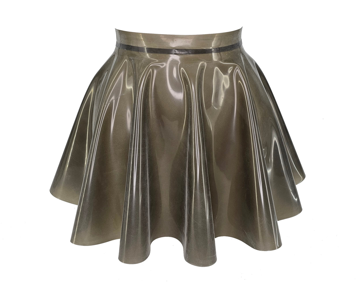 Latex full circle skater skirt - Lottielatex
