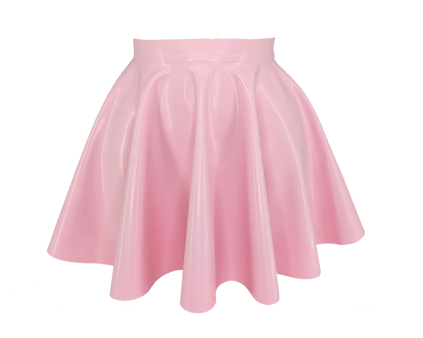 Latex full circle skater skirt - Lottielatex