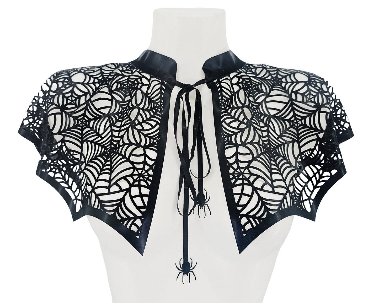 Mini-jupe péplum en latex avec ceinture