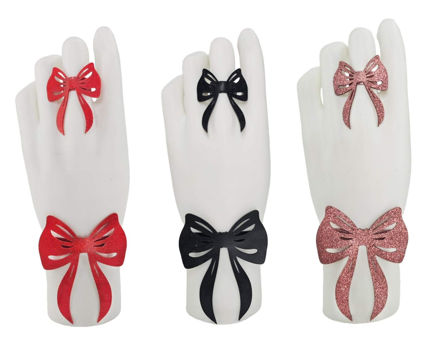 READY TO SHIP Latex lasercut bow accessory set - Lottielatex