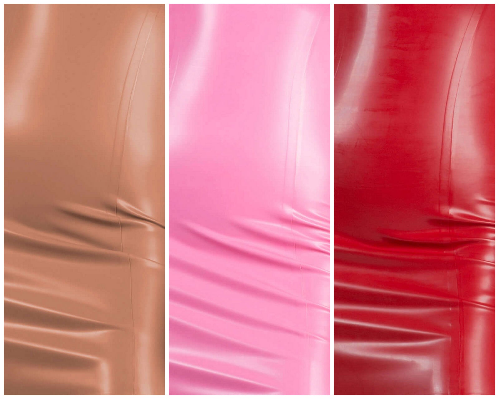 CLEARANCE Sizes XXS-3XL Latex full circle skater skirt - Lottielatex