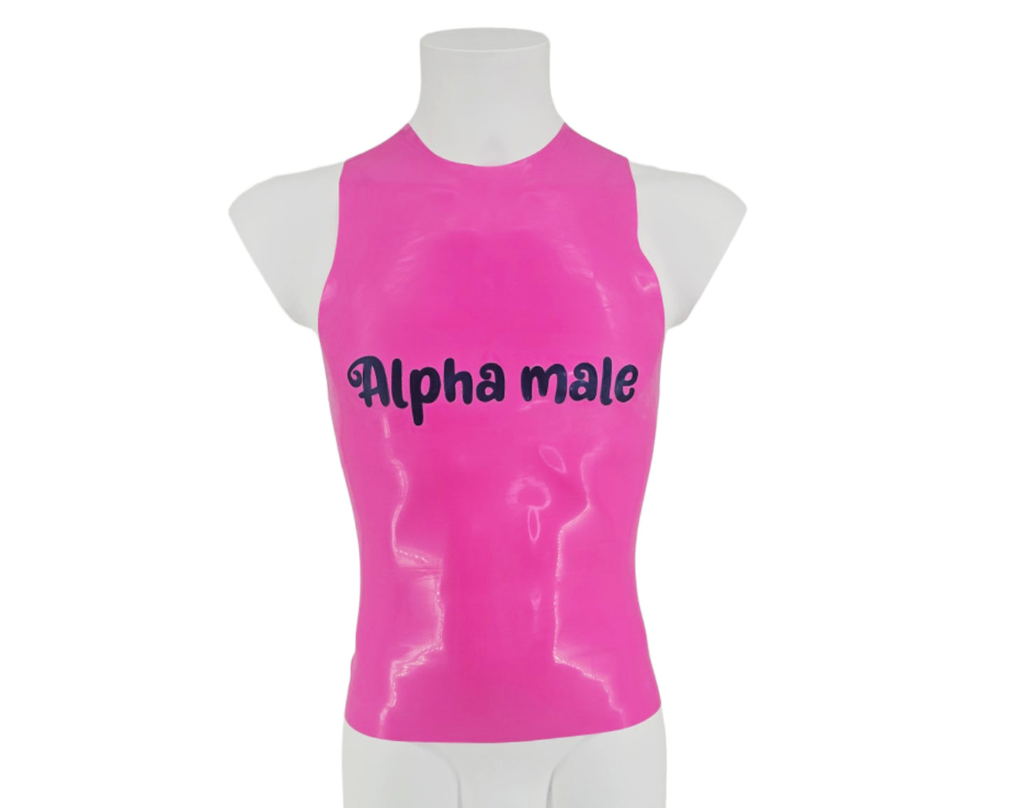SAMPLE SALE SIZE M Men's text tank top - Lottielatex