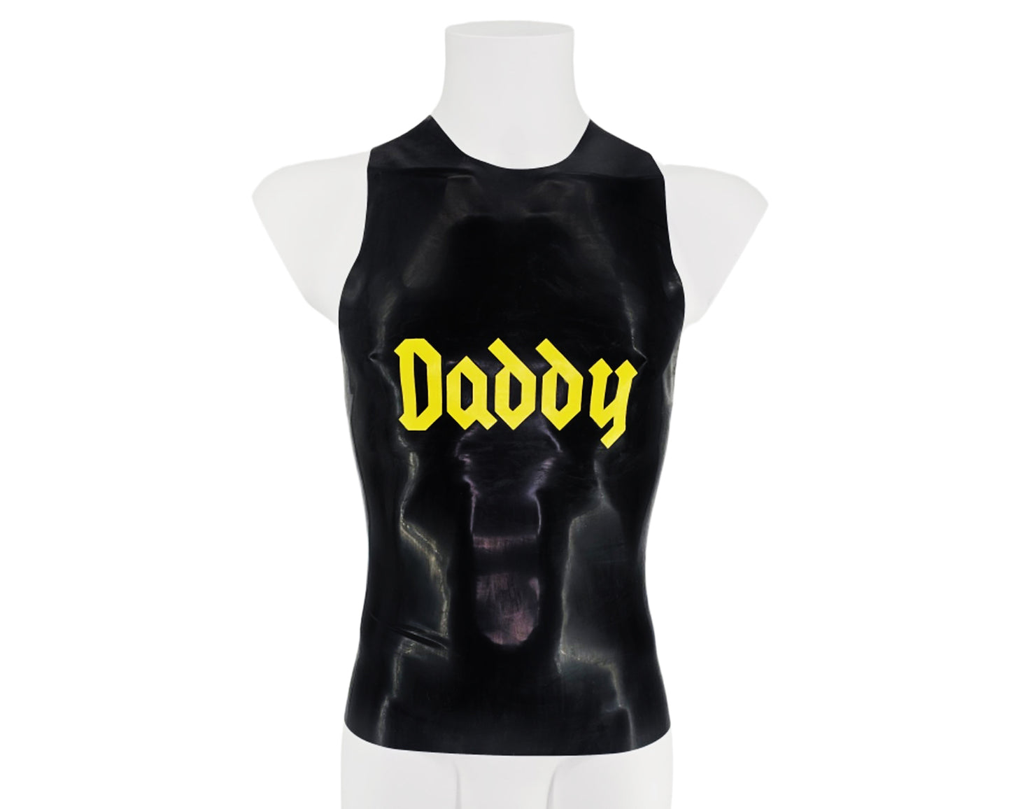 SAMPLE SALE SIZE L Men's text tank top - Lottielatex