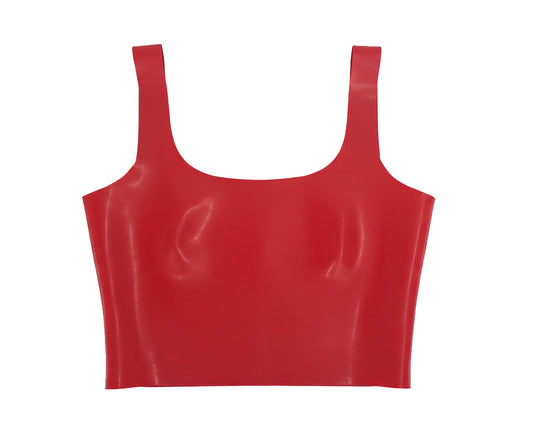 Latex long vest top - Lottielatex