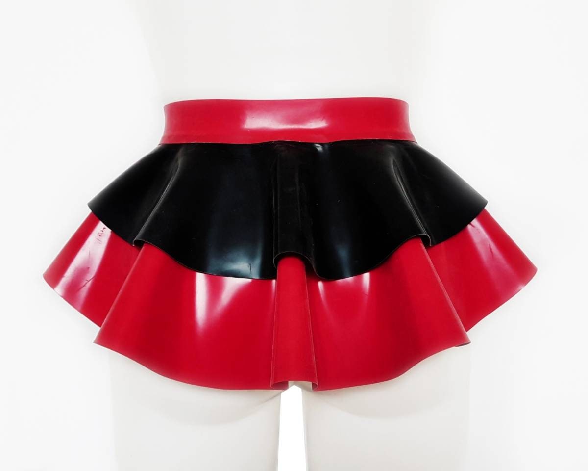 Latex 2 layer peplum belt - Lottielatex