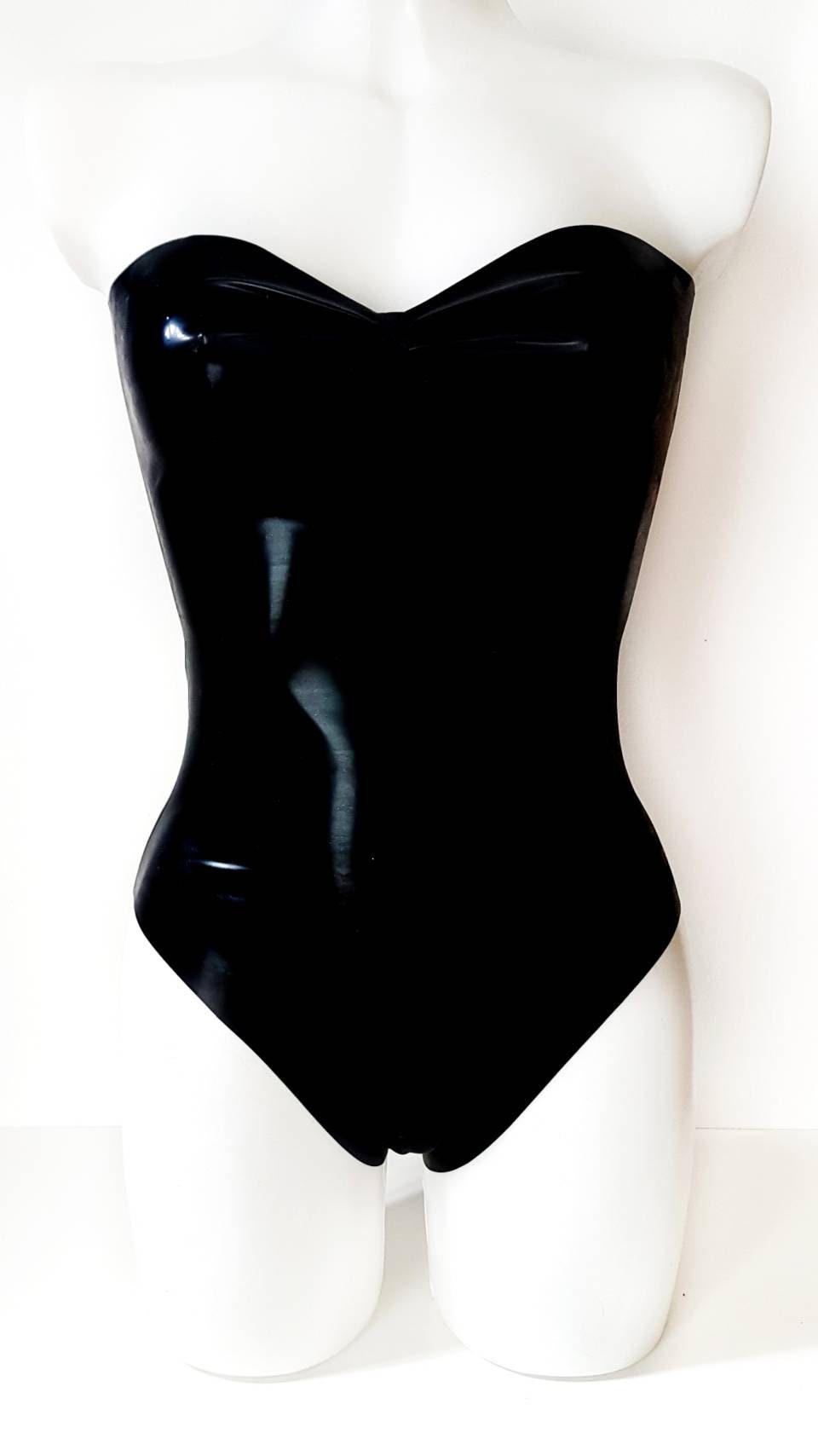 Latex bodysuit and peplum belt set - Lottielatex