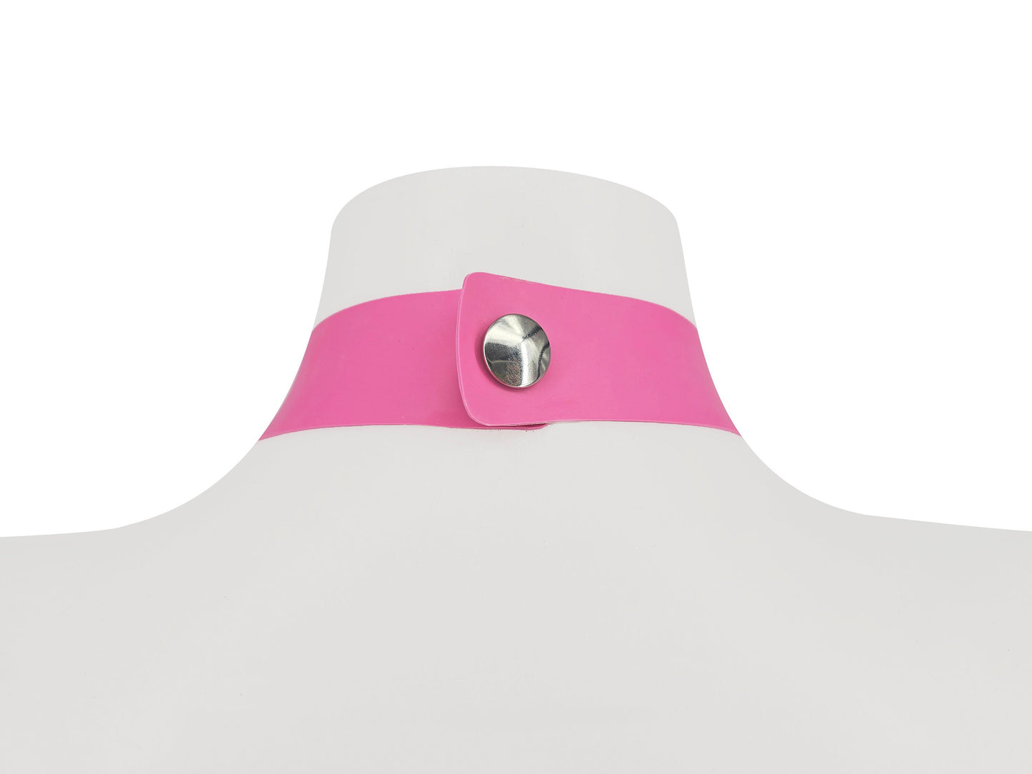Latex harness bandeau skater dress (silver, gold or rainbow hardware) - Lottielatex