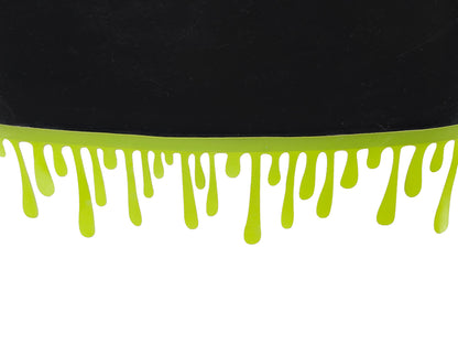 Latex drip trim add on for skater skirt/dress