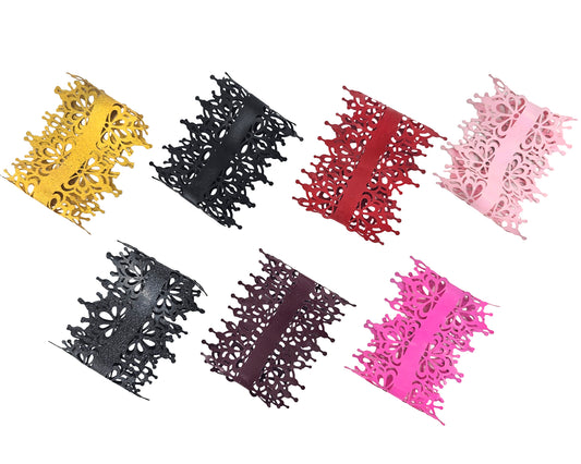 Bracelet en dentelle de latex