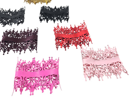 READY TO SHIP Latex lace bracelet (3 sizes available)