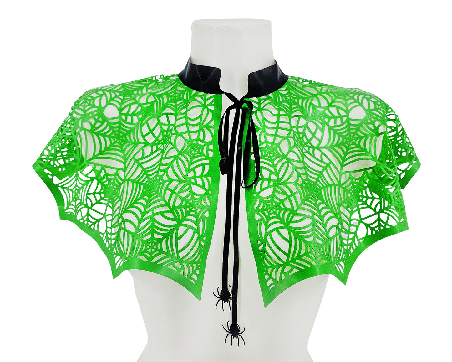 Mini-jupe péplum en latex avec ceinture