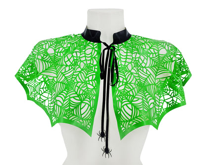 Mini-jupe péplum en latex avec ceinture