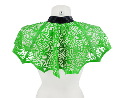 Mini-jupe péplum en latex avec ceinture