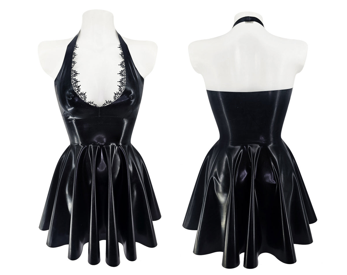 Latex Lace Dress