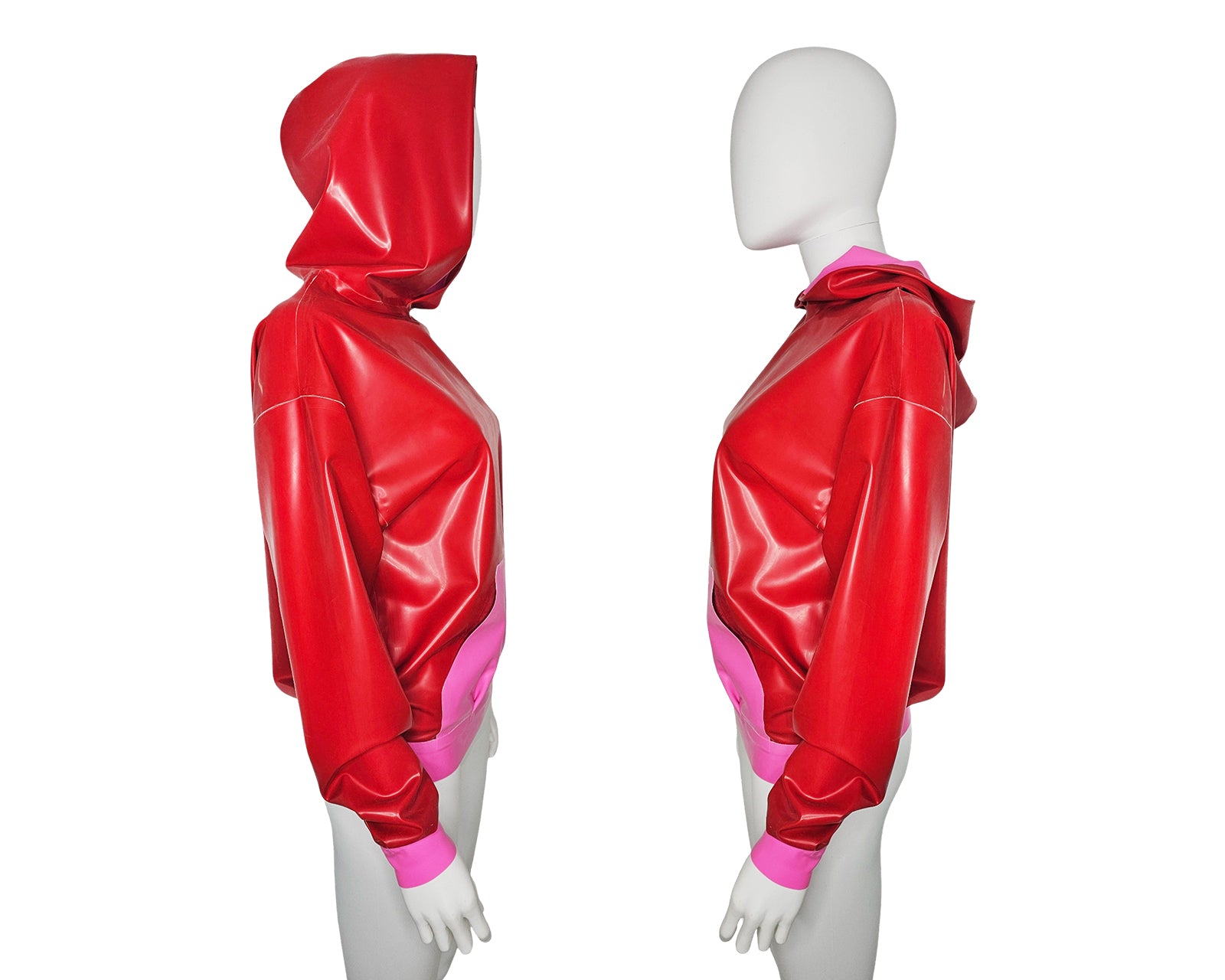 Latex hoodie with front pocket - Lottielatex