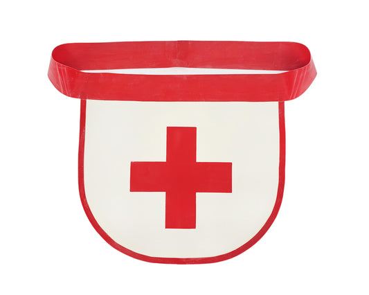Latex nurse cross apron