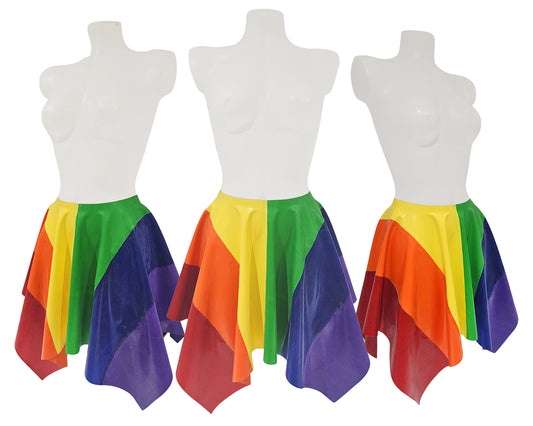 Add on! (Rainbow) stripes replacement for skater skirt/dress