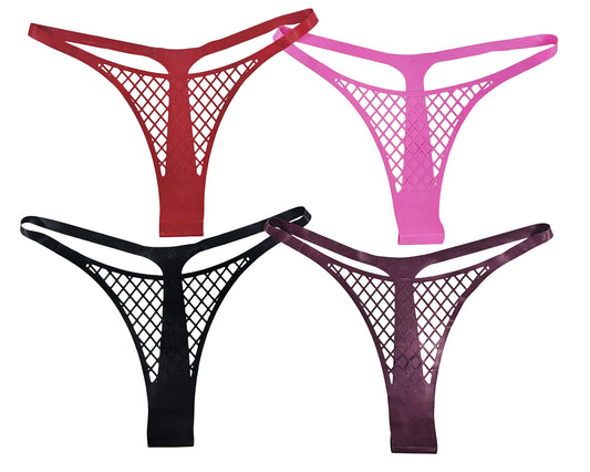 String résille en latex découpé au laser