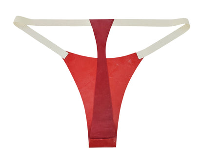 READY TO SHIP Sizes XS-S Christmas latex thong and pasties set