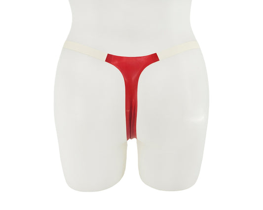 Latex nurse thong