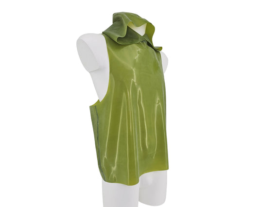 Men's hooded tank top with racer back - Lottielatex
