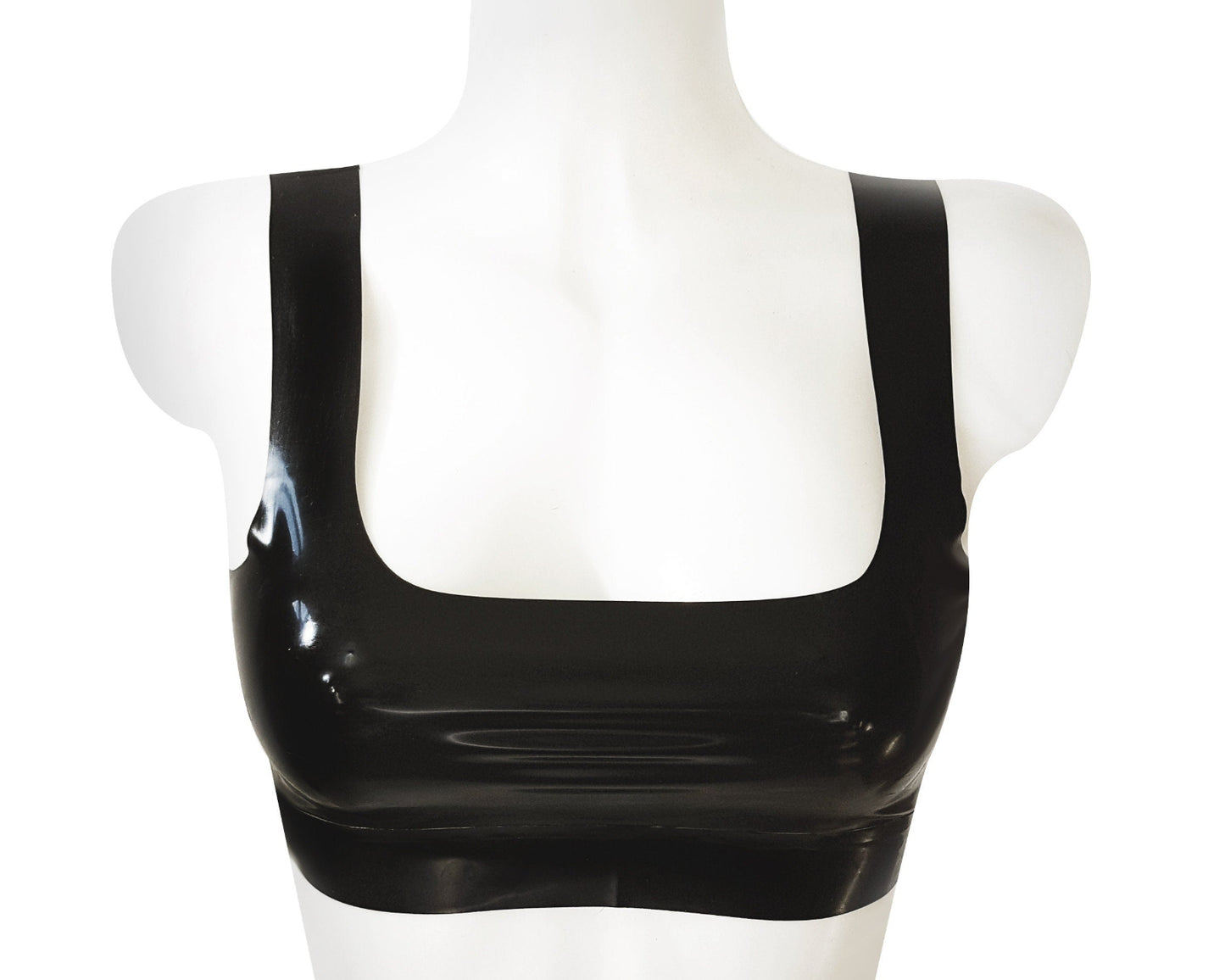 Latex crop top bralette - Lottielatex