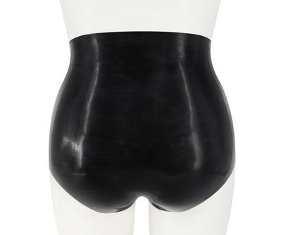 READY TO SHIP Size S 'Spit on that' latex highwaist panties